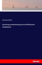 Cover von Sammlung und Bearbeitung Central Afrikanischer Vokabularien