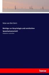 Cover von Beiträge zur Assyriologie und semitischen Sprachwissenschaft