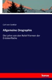 Cover von Allgemeine Orographie