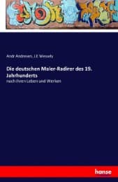 Cover von Die deutschen Maler-Radirer des 19. Jahrhunderts