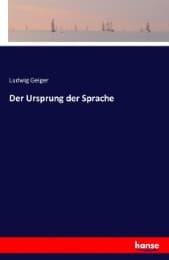 Cover von Der Ursprung der Sprache
