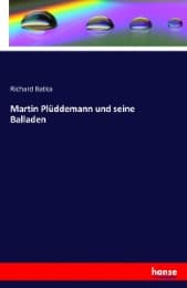 Cover von Martin Plüddemann und seine Balladen