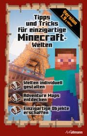 Cover von Tipps und Tricks für einzigartige Minecraft-Welten