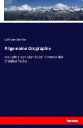 Cover von Allgemeine Orographie