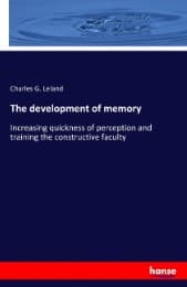 Cover von The development of memory