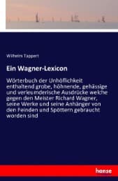 Cover von Ein Wagner-Lexicon