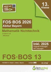 Cover von Abiturprüfung FOS/BOS Bayern 2026 Mathematik Nichttechnik 13. Klasse