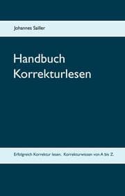 Cover von Handbuch Korrekturlesen