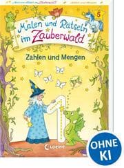 Cover von Malen und Rätseln im Zauberwald - Zahlen und Mengen