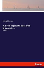 Cover von Aus dem Tagebuche eines alten Schauspielers