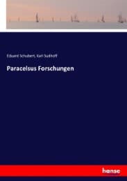 Cover von Paracelsus Forschungen