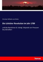 Cover von Die Lütticher Revolution im Jahr 1789