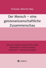 Cover von Der Mensch - eine geisteswissenschaftliche Zusammenschau