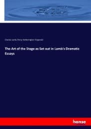 Cover von The Art of the Stage as Set out in Lamb's Dramatic Essays