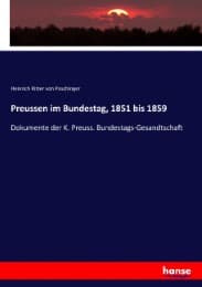 Cover von Preussen im Bundestag, 1851 bis 1859
