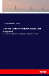 Cover von Stadt und Land oder Mädchen, die das Land erzogen hat,