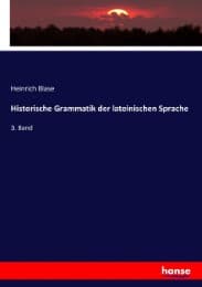 Cover von Historische Grammatik der lateinischen Sprache