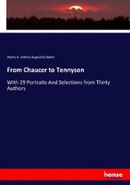 Cover von From Chaucer to Tennyson