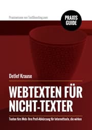 Cover von Webtexten für Nicht-Texter