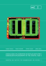 Cover von Kodikologie und Paläographie im Digitalen Zeitalter 4