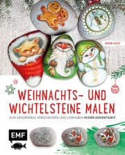 Cover von Weihnachts- und Wichtelsteine malen