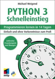 Cover von Python 3 Schnelleinstieg