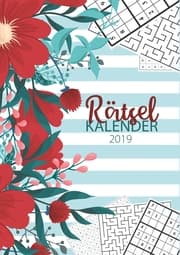Cover von Der Rätsel Kalender 2019 - Terminplaner und Monatskalender mit 90 Rätseln