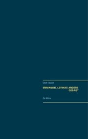 Cover von Emmanuel Lévinas Anders gesagt