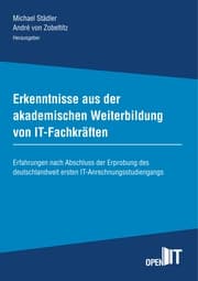 Cover von Erkenntnisse aus der akademischen Weiterbildung von IT-Fachkräften