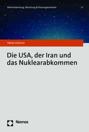 Cover von Die USA, der Iran und das Nuklearabkommen