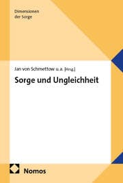 Cover von Sorge und Ungleichheit