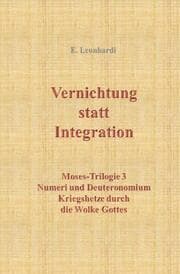 Cover von Vernichtung statt Integration