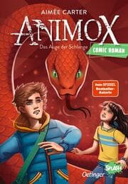 Cover von Animox als Comic-Roman - Das Auge der Schlange