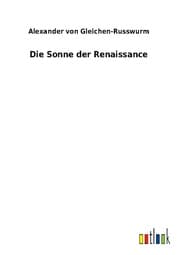 Cover von Die Sonne der Renaissance