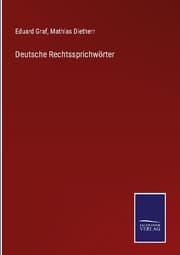 Cover von Deutsche Rechtssprichwörter