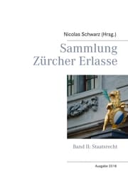 Cover von Sammlung Zürcher Erlasse