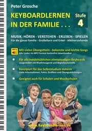 Cover von Keyboardlernen in der Familie (Stufe 4)