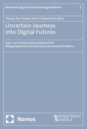 Cover von Uncertain Journeys into Digital Futures