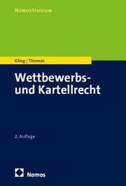 Cover von Wettbewerbs- und Kartellrecht