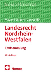 Cover von Landesrecht Nordrhein-Westfalen