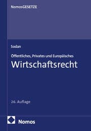 Cover von Öffentliches, Privates und Europäisches Wirtschaftsrecht
