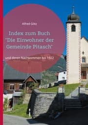 Cover von Index zum Buch 'Die Einwohner der Gemeinde Pitasch'