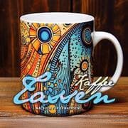 Cover von Kaffee Tassen Malbuch für Erwachsene