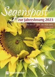 Cover von Segenspost zur Jahreslosung 2023 - 5er-Pack