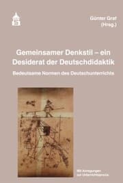 Cover von Gemeinsamer Denkstil - ein Desiderat der Deutschdidaktik