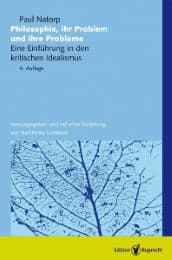 Cover von Philosophie, ihr Problem und ihre Probleme