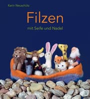 Cover von Filzen mit Seife und Nadel