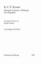Cover von K.C.F.Krause