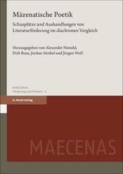 Cover von Mäzenatische Poetik