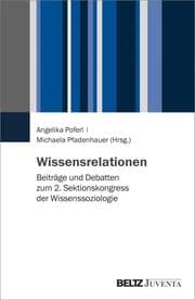 Cover von Wissensrelationen